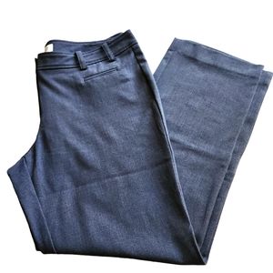 NWT ANN TAYLOR LOFT Size 14 P charcoal gray dress pants.